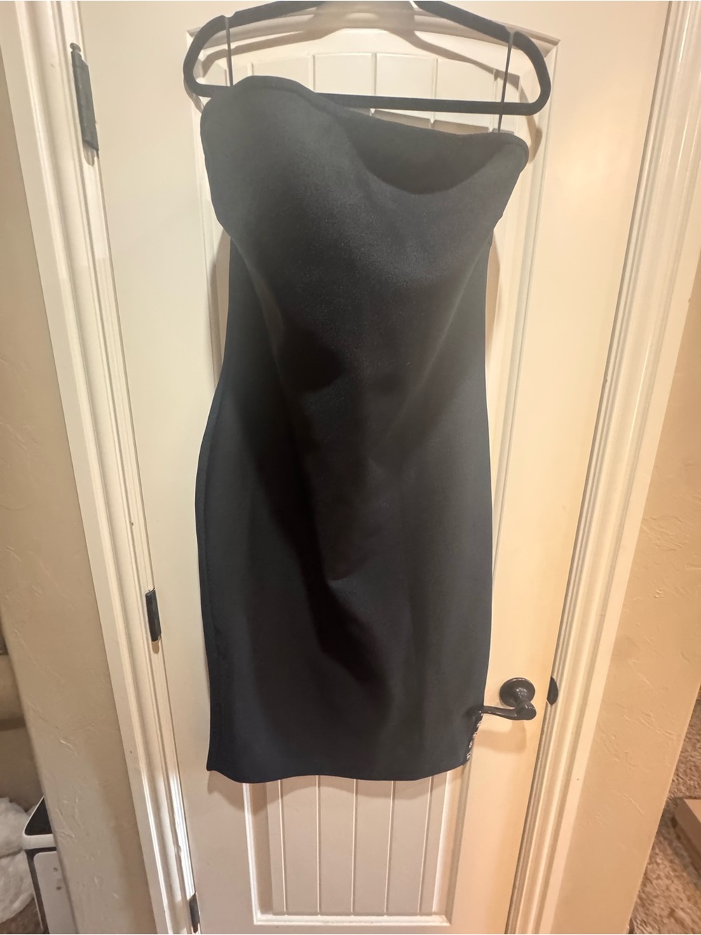Aubrey Bandage Midi Dress - Black